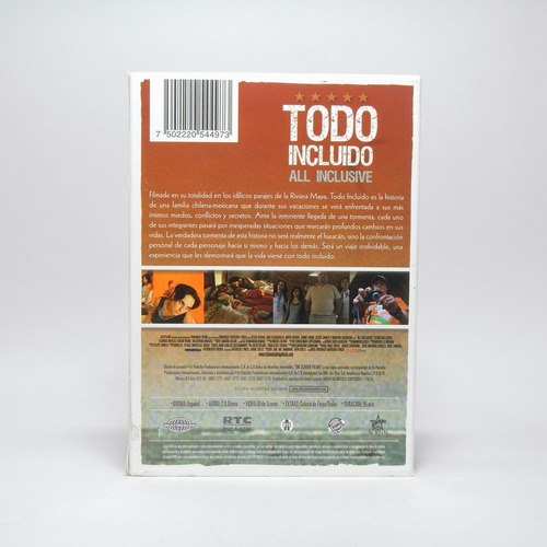 Dvd Todo Incluido Martha Higareda Jaime Camil J Ochoa Ah5