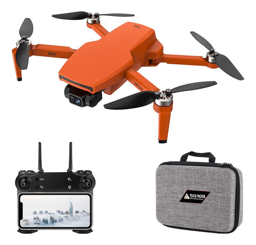 Drone Sg108 Gps + Maletin 2 Baterias Motor Brushles