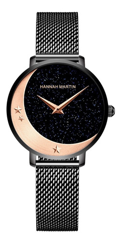 Reloj Pulsera Hannah Martin De Cuarzo Para Mujer