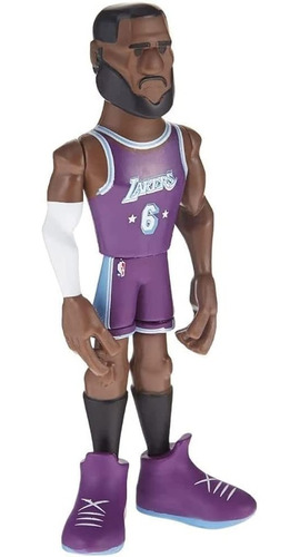 Figura De Acci+on Gold 5 Nba Lakers Lebron James City W Ch