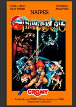 Comprar Cartas Thundercats Reedicion- Naipes Cromy Caja Acrilica