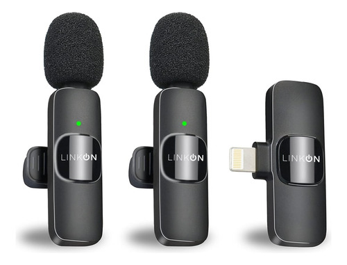 Microfono Inalambrico Solapa Linkon Pro Usbc 3.5mm iPhone
