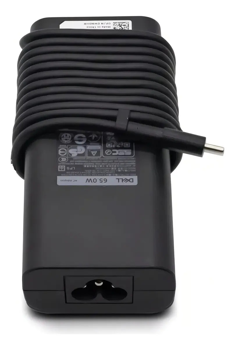 Cargador Dell 65.0w Usb-c Hka65nm200 Color Negro