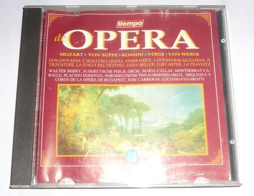 Tiempo De Ópera Vol 10 - Verdi Mozart Rossini - Cd