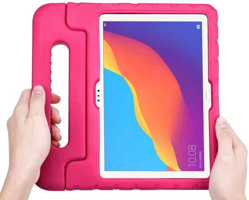Funda Goma Para Tablet Huawei Mediapad T3 8 Kob-l09 Kob-w09 Color Rosa