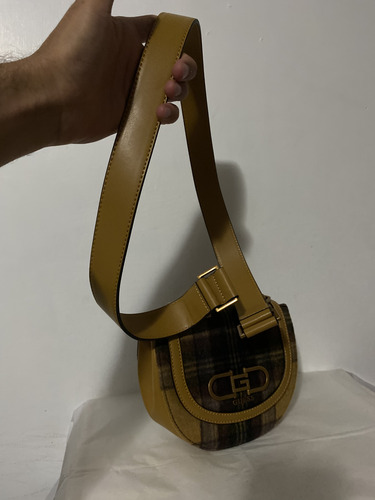 Bolsa Crossbody Café Guess Dama Mod.wb898277