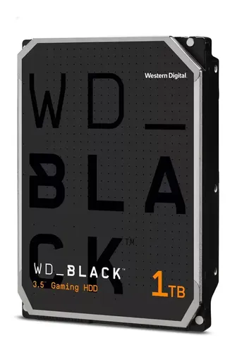 interno Western Digital WD Black WD1003FZEX Gaming 1TB preto