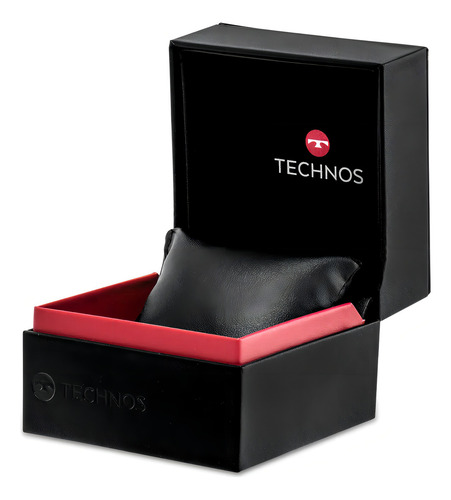 Relógio Technos Masculino Dourado 6p27duv/1p Dourado Dourado Preto