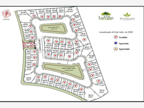 Terreno En Venta El Cardenchal, Las Villas