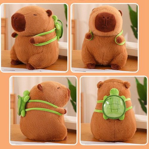 Lindo Muñeco De Peluche Carpincho, Regalo De Cumpleaños 33