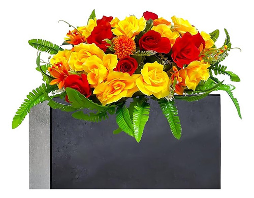 Flores Tumbas Para Cementerio Flor Funeraria Realista Durade
