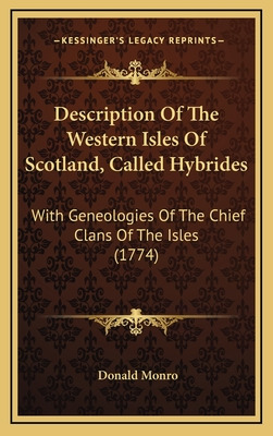 Libro Description Of The Western Isles Of Scotland, Calle...