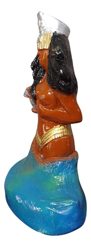 Imagen Artesanal Iemanya Yemanya Con Ola 25cm Altura