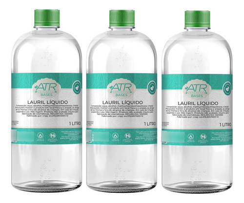 Lauril Para Cosméticos Sabonete Espuma - 3l