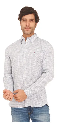 Camisa Tommy Hilfiger Con Logo En El Pecho Para Hombre