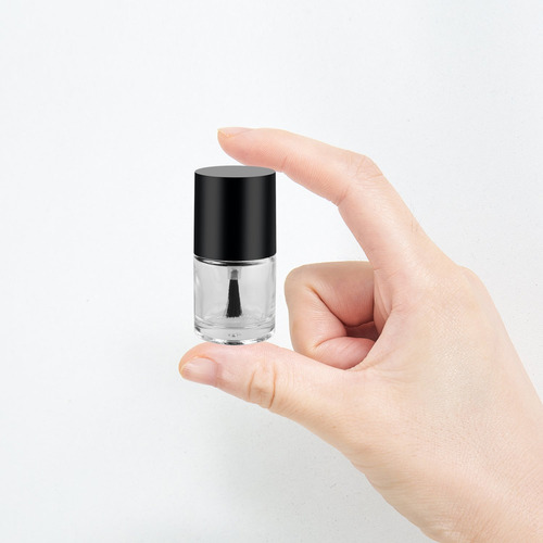 Gther 6 Botellas De Vidrio Vacías De Esmalte De Uñas De 0.3