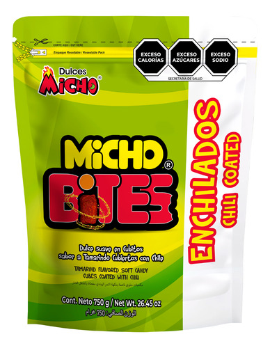 Dulce Mexicano, Micho Bites 750g Chile