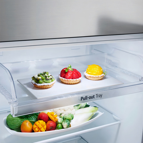 Refrigerador Lg Inverter 340 Lt Vt32bppdc - Queoferta.uy Gris