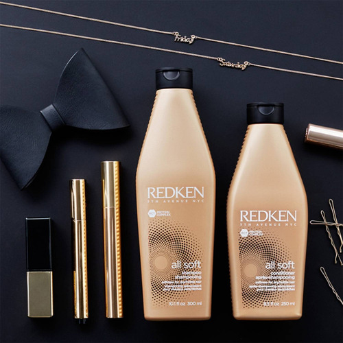Imagen 4 de 5 de Shampoo All Soft Para Cabello Seco Redken