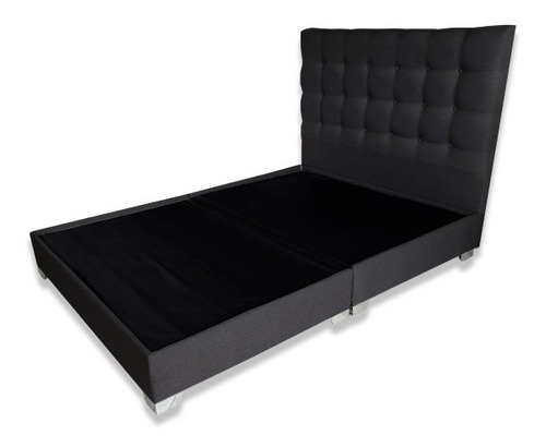 Base Cama + Espaldar Doble 140x190 + Envió Bogotá - Soacha