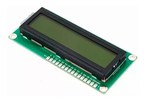 Display Lcd 16x2 1602 Com Back Verde Para Pic Atmel Arduino