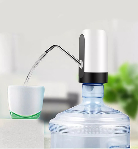 Imagen 5 de 6 de Dispensador Agua Garrafon Recargable Usb Luz Led Nuevo Ap109