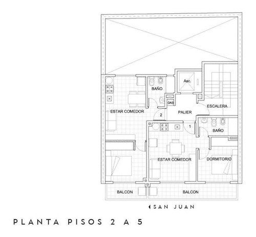 Imagen 21 de 22 de 1 Dormitorio En Cuotas