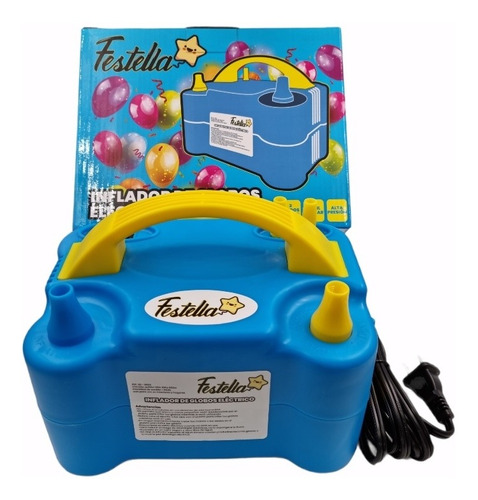 Inflador De Globos Automático Doble Boquilla 