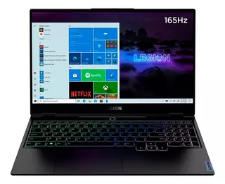 Notebook Lenovo Legion Slim 7 15ach6 - 82k80083us 16gb Ram 512gb Ssd Amd Ryzen 7 Nvidia Geforce Rtx 3060 Max-q 6gb Gddr6 Windows 10 15,6'' Full Hd Gamer