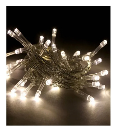 Imagem 5 de 7 de Cordão 100 Led Com 10mt Para Fazer Pista Paris E Cortina Led