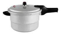 Comprar Olla A Presión Finezza Fz-7006 Aluminio 7.5litros Con Tapa Color Plateado