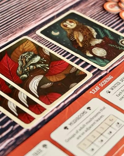 Leaf, Juego De Mesa: Estrategia Y Misterio En Weird City