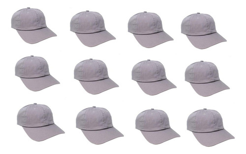 Waycap Venta Al Por Mayor, Paquete 12 Gorras Béisbol, Tamaño