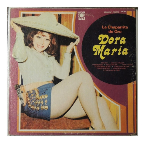 Dora María ( Lp ) La Chaparrita De Oro # 4531