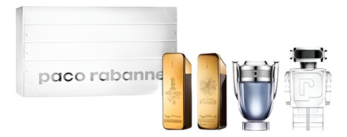 Set Mini Paco Rabanne (2x One Million, Invictus, Phantom)