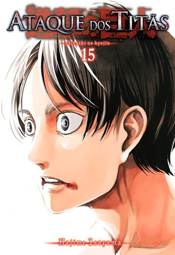 Ataque dos Titãs Vol. 15: Série Original, de Isayama, Hajime. Editora Panini Brasil LTDA, capa mole em português, 2021