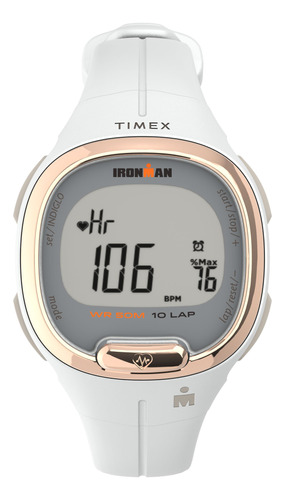 Reloj Timex Ironman Transit 33mm White Resin Strap