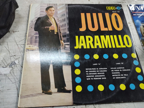 Julio Jaramillo Devuélveme El Corazón Vinyl,lp,acetato 