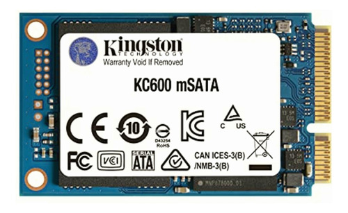 Kingston Unidad Ssd Skc600 Msata 1024gb Sata3