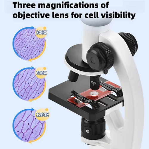 Microscopio De Simulación Toy 1200 X Science Education Child