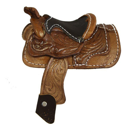 Silla De Montar Decorativa Aj Tack Modelo 2 Pulgadas Marrón