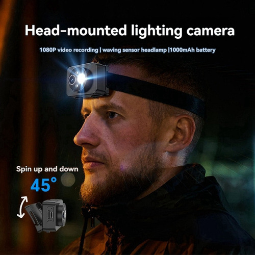 Cámara Deportiva Hd Ptz Antivibración For Vídeos Cortos