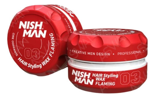 Cera De Cabello 03 Hair Styling Wax Flaming 150ml - Nishman
