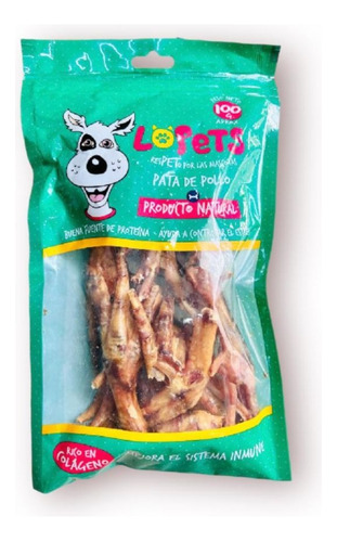 Pata Pollo Para Perro X100 G - Unidad a $11900