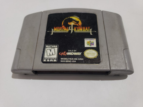 Mortal Kombat 4 Nintendo 64 Original Oldiesgames