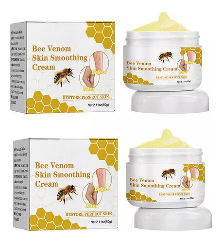 Crema Reparadora De Venas Varico Con Veneno De Abeja.2pc