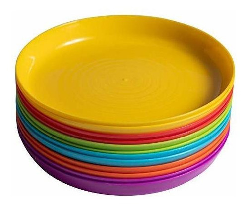 Klickpick Home Platos Para Niños - Plato De 12 Piezas Platos