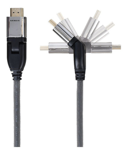 Sanus 360 grados Giratoria Hdmi 2.0 cable  10 pies  18 gbp