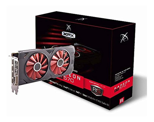 Xfx Radeon Rx 570 Rs Xxx Edition 1286mhz, 8gb Gddr5, Dx12 Vr