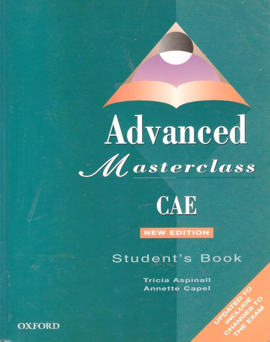 Advanced Masterclass Student's Book Cae New Edition
